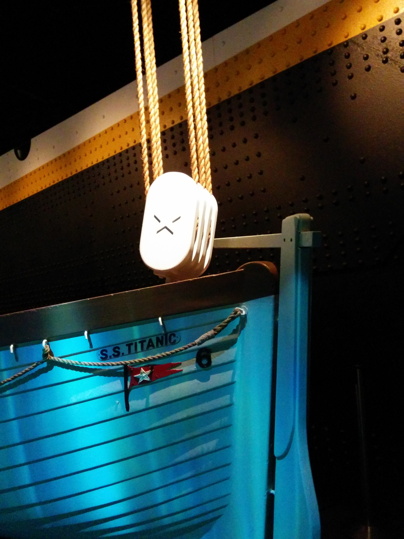 Illustration for article titled Pictures from the Reagan Library: The Titanic Exhibit
